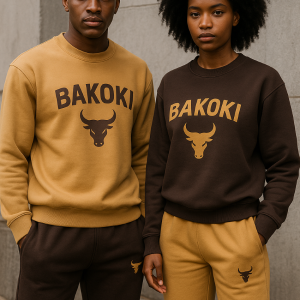 Bakoki Unisex Sweatpants & Sweatshirt Set
