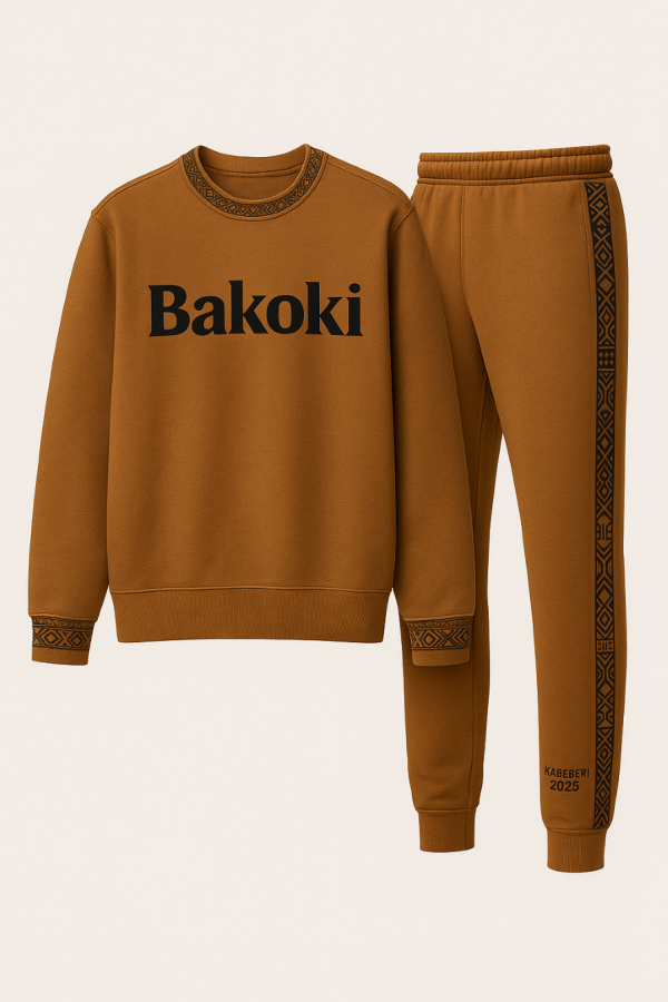 Bakoki Sweat Set with African Patterns (2) Bakoki Sweat Set