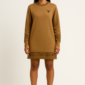 Bakoki Heritage Sweatdress Mustard
